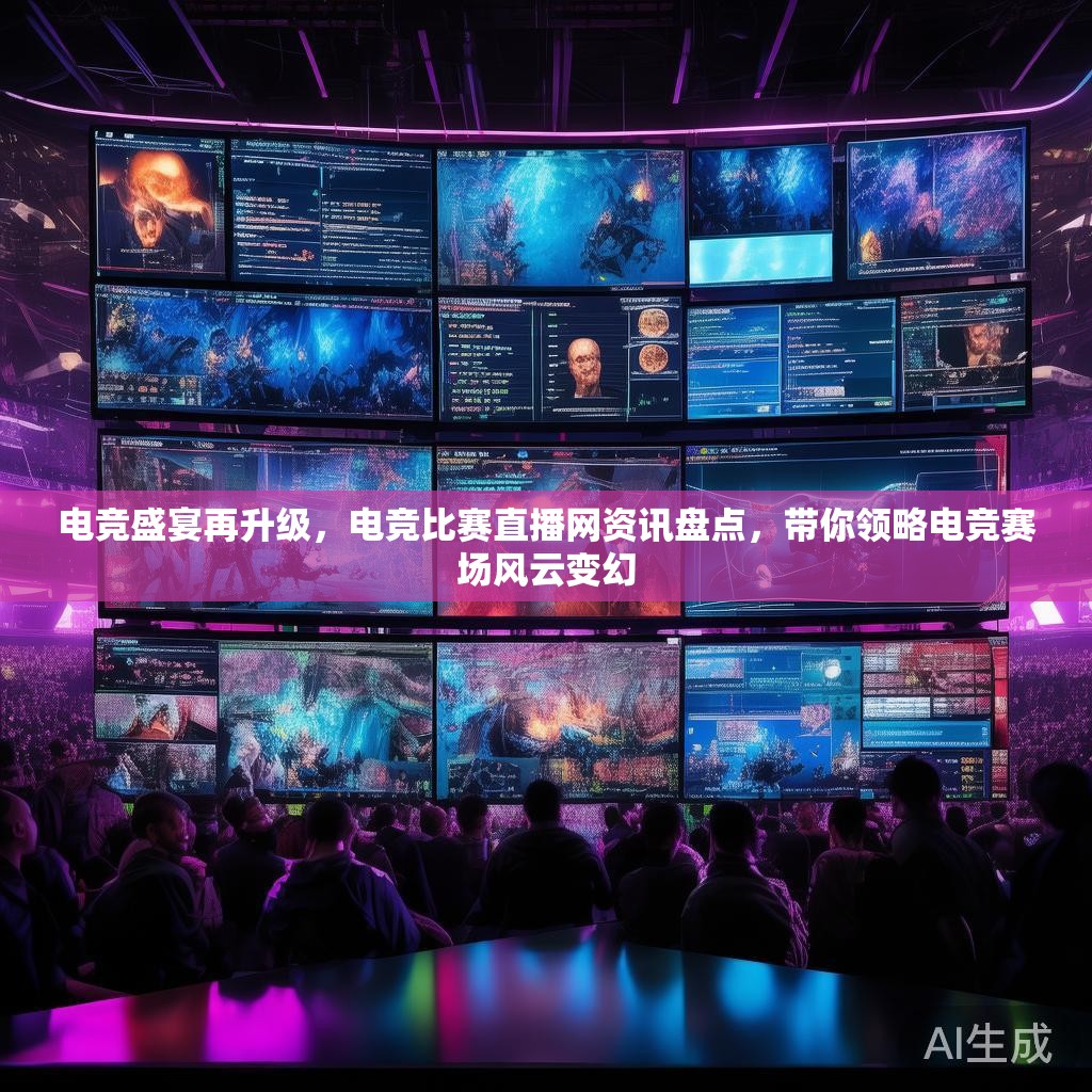电竞盛宴再升级，电竞比赛直播网资讯盘点，带你领略电竞赛场风云变幻