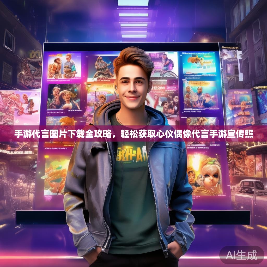 手游代言图片下载全攻略，轻松获取心仪偶像代言手游宣传照