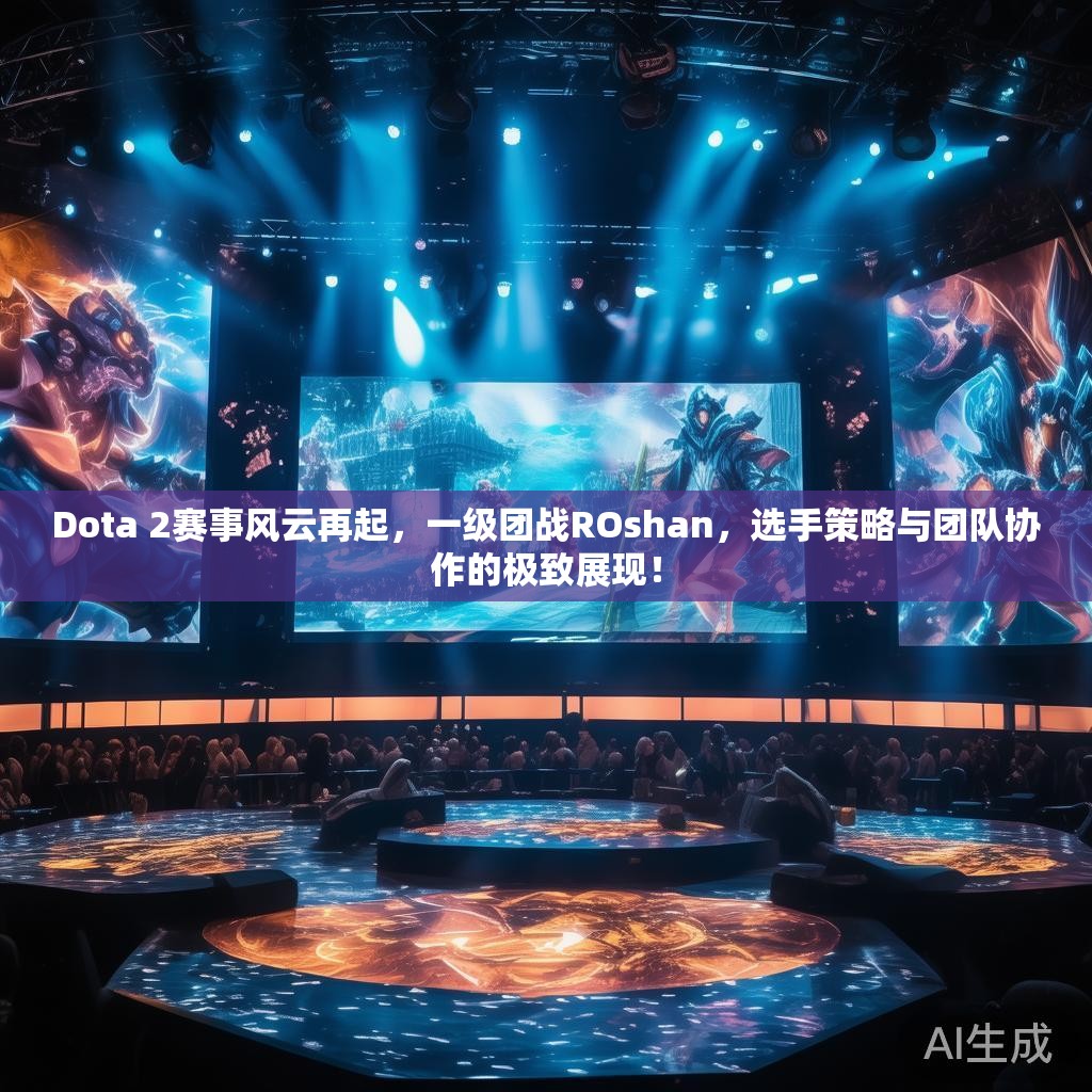 Dota 2赛事风云再起，一级团战ROshan，选手策略与团队协作的极致展现！