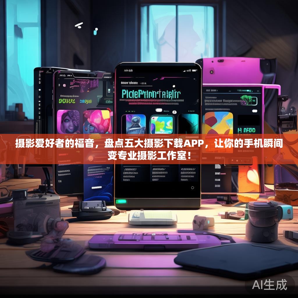 摄影爱好者的福音，盘点五大摄影下载APP，让你的手机瞬间变专业摄影工作室！