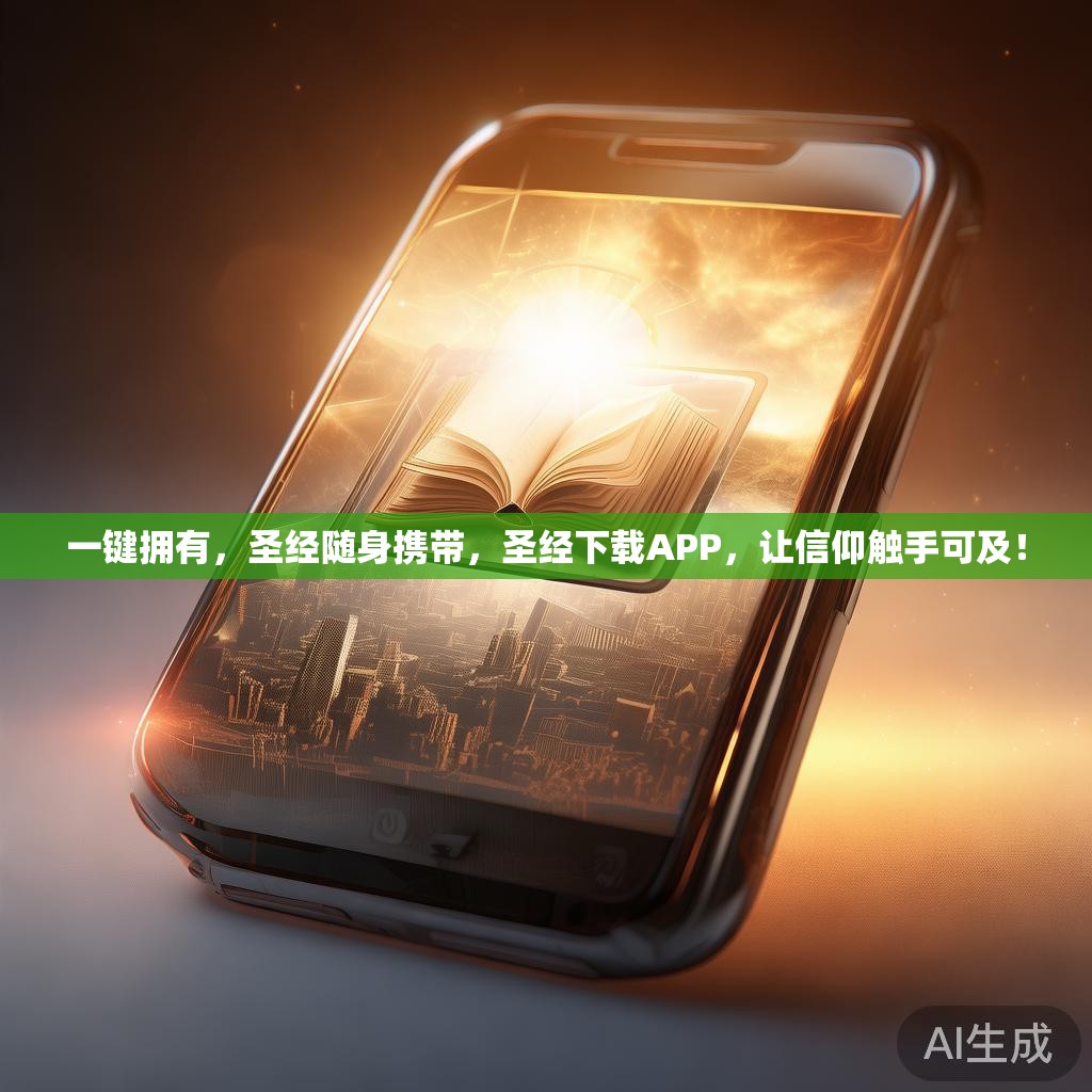 一键拥有，圣经随身携带，圣经下载APP，让信仰触手可及！