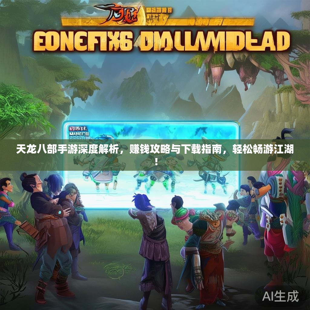 天龙八部手游深度解析，赚钱攻略与下载指南，轻松畅游江湖！