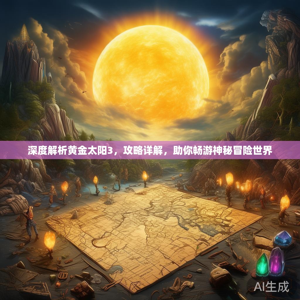 深度解析黄金太阳3，攻略详解，助你畅游神秘冒险世界