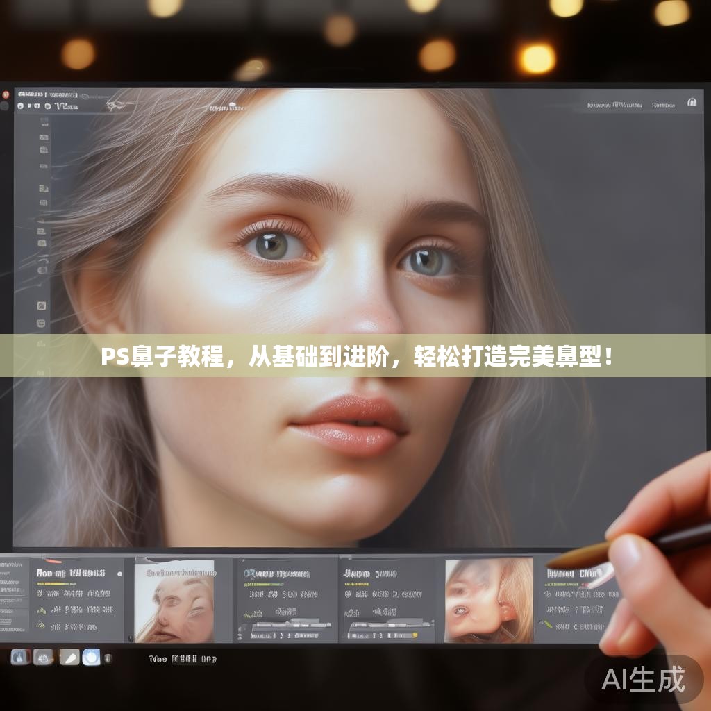 PS鼻子教程,从基础到进阶,轻松打造完美鼻型! PS鼻子教程,从基础到进阶,轻松打造完美鼻型!