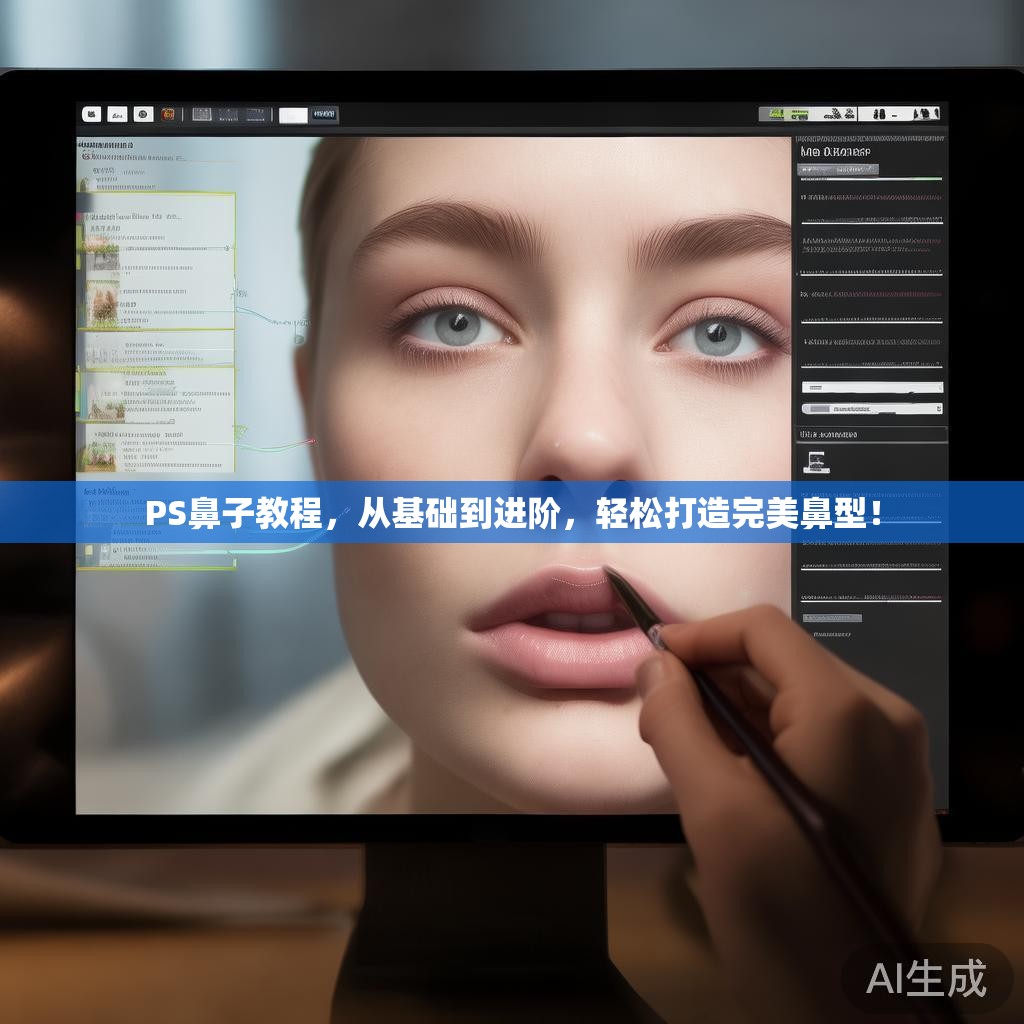 PS鼻子教程,从基础到进阶,轻松打造完美鼻型! PS鼻子教程,从基础到进阶,轻松打造完美鼻型!