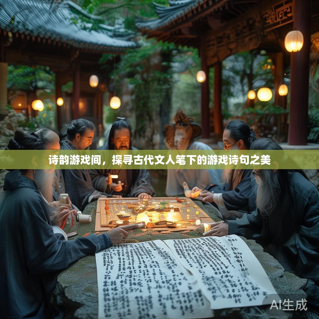 诗韵游戏间，探寻古代文人笔下的游戏诗句之美