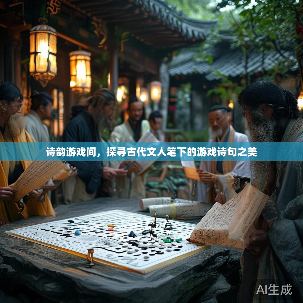 诗韵游戏间，探寻古代文人笔下的游戏诗句之美