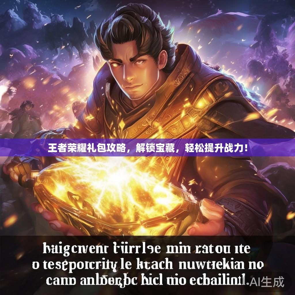 王者荣耀礼包攻略，解锁宝藏，轻松提升战力！