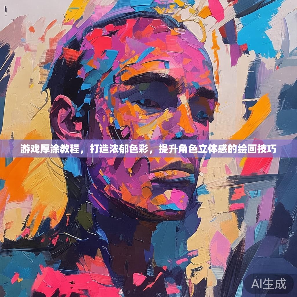 游戏厚涂教程，打造浓郁色彩，提升角色立体感的绘画技巧