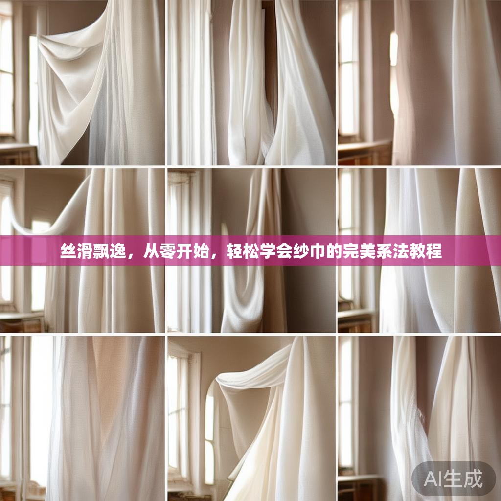 丝滑飘逸，从零开始，轻松学会纱巾的完美系法教程