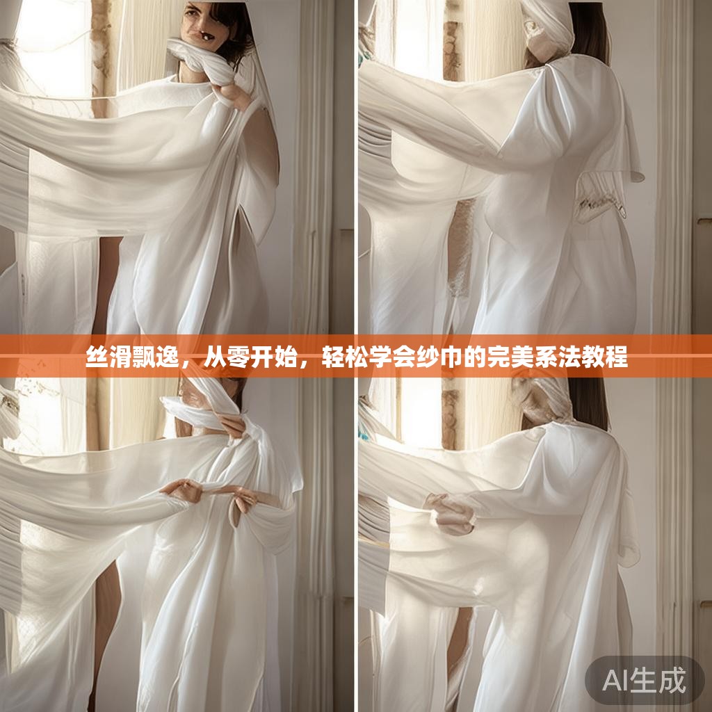 丝滑飘逸，从零开始，轻松学会纱巾的完美系法教程
