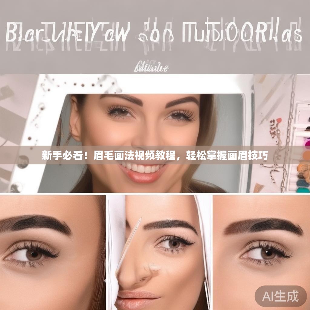 新手必看！眉毛画法视频教程，轻松掌握画眉技巧