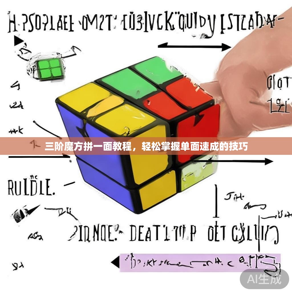 三阶魔方拼一面教程，轻松掌握单面速成的技巧