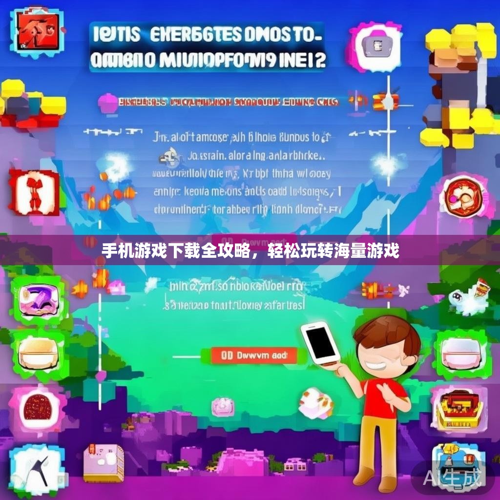 手机游戏下载全攻略，轻松玩转海量游戏