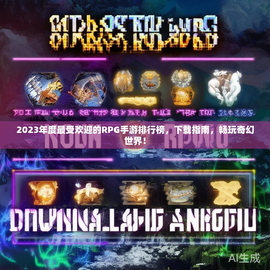 2023年度最受欢迎的RPG手游排行榜，下载指南，畅玩奇幻世界！
