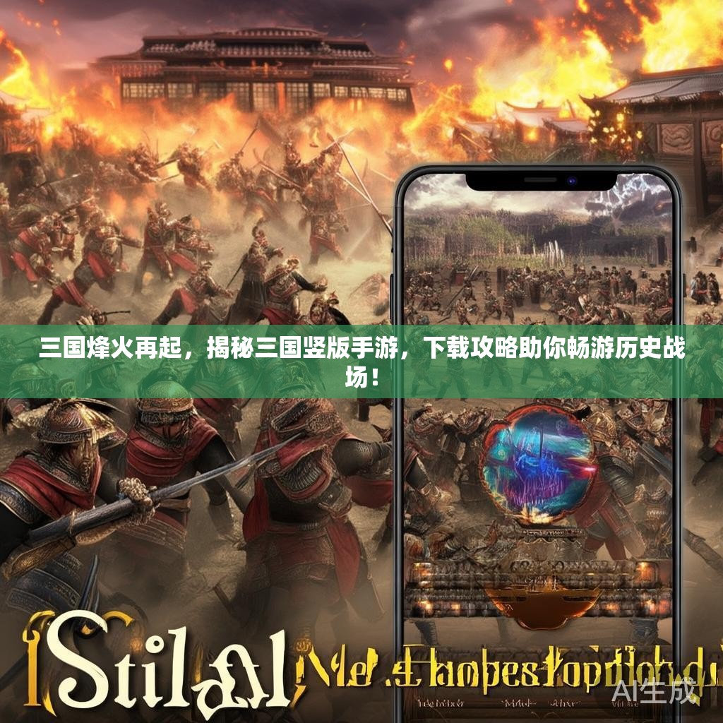 三国烽火再起，揭秘三国竖版手游，下载攻略助你畅游历史战场！
