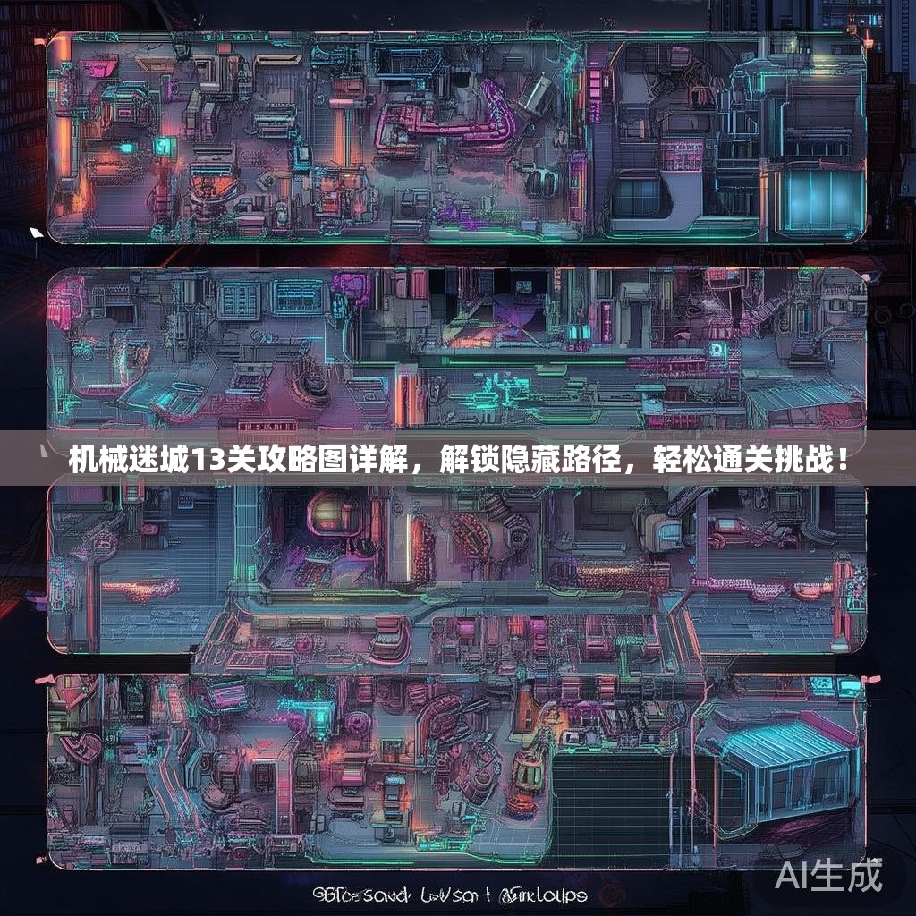 机械迷城13关攻略图详解，解锁隐藏路径，轻松通关挑战！