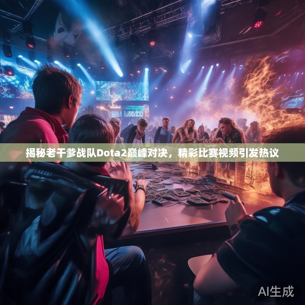 揭秘老干爹战队Dota2巅峰对决，精彩比赛视频引发热议