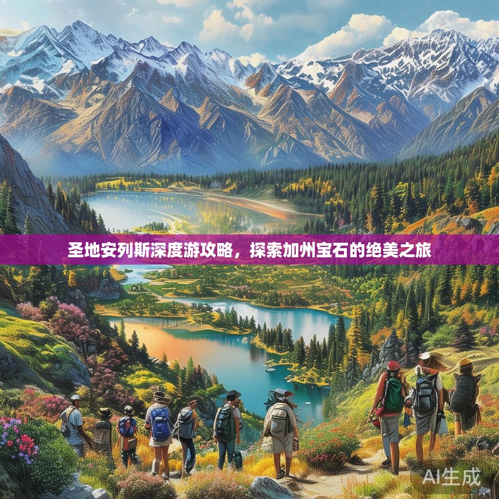 圣地安列斯深度游攻略，探索加州宝石的绝美之旅