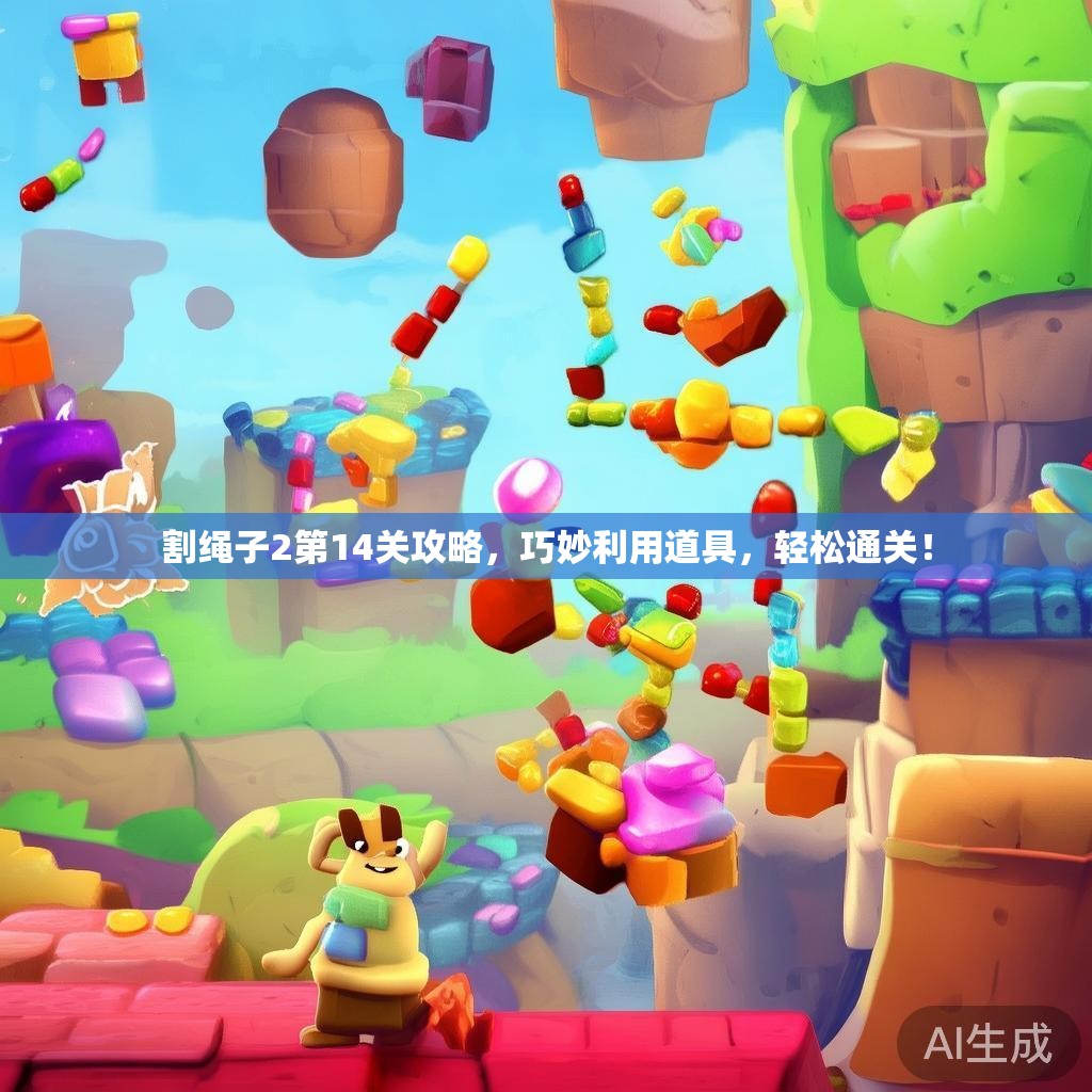 割绳子2第14关攻略，巧妙利用道具，轻松通关！