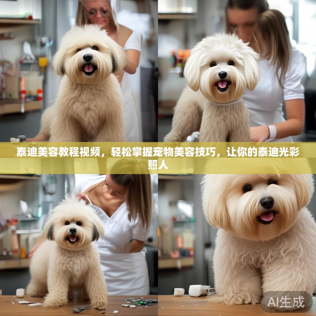 泰迪美容教程视频，轻松掌握宠物美容技巧，让你的泰迪光彩照人