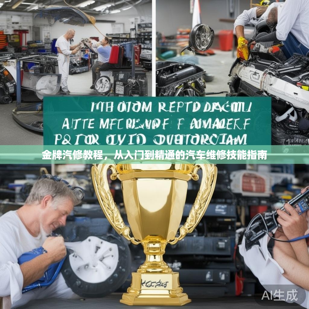 金牌汽修教程，从入门到精通的汽车维修技能指南