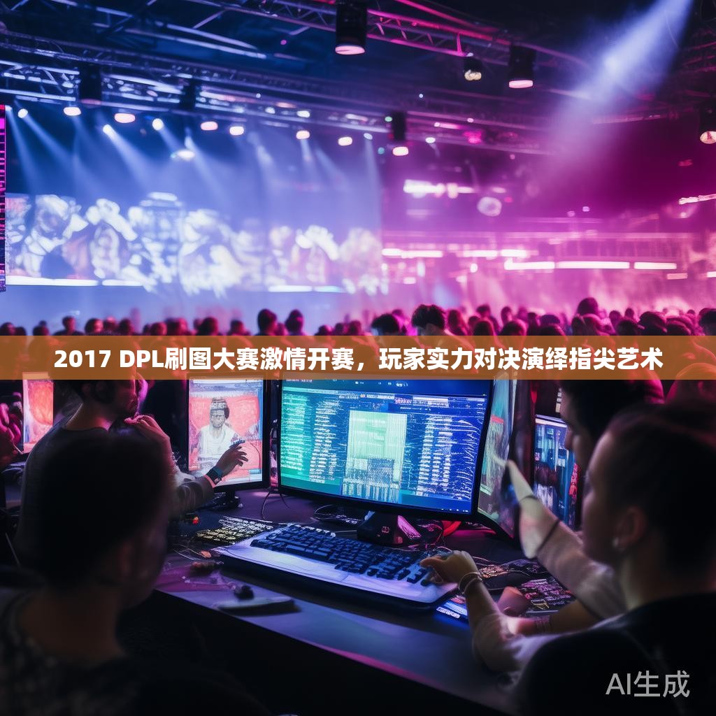 2017 DPL刷图大赛激情开赛，玩家实力对决演绎指尖艺术