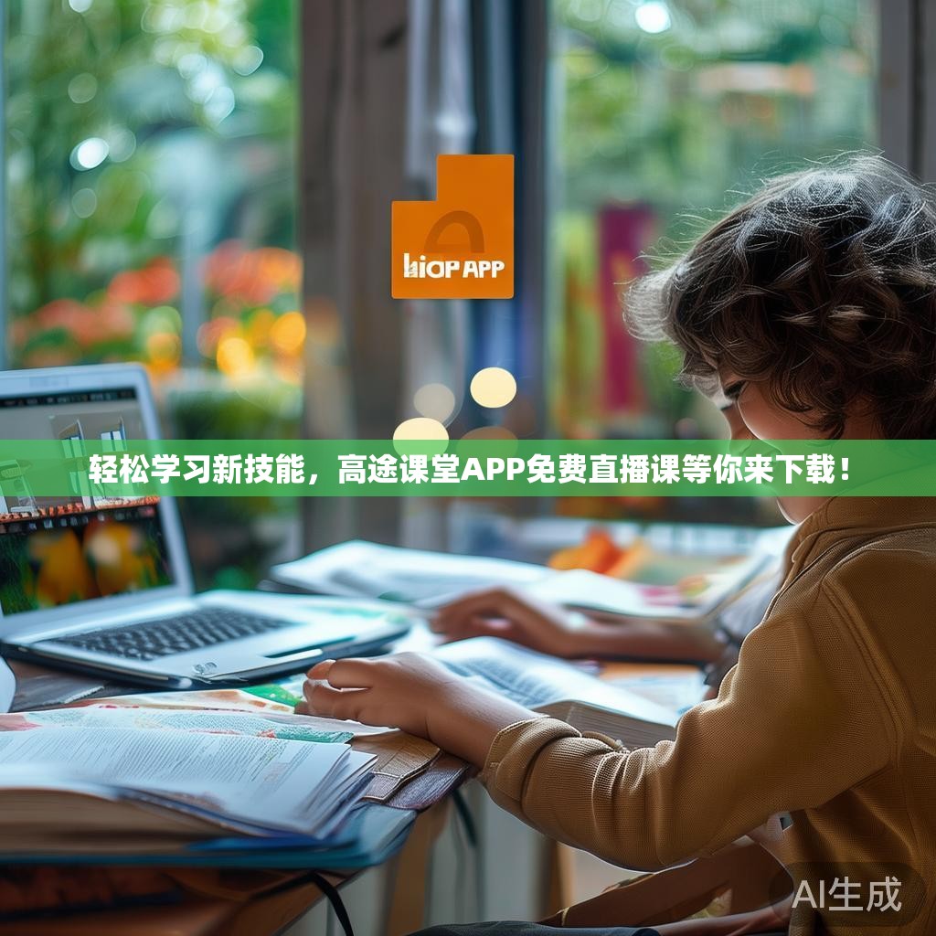 轻松学习新技能，高途课堂APP免费直播课等你来下载！