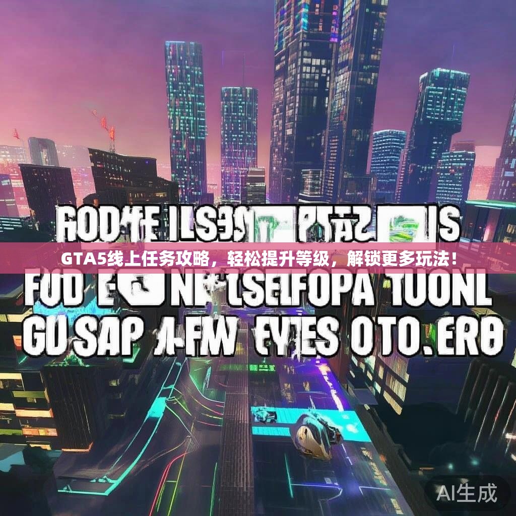 GTA5线上任务攻略，轻松提升等级，解锁更多玩法！