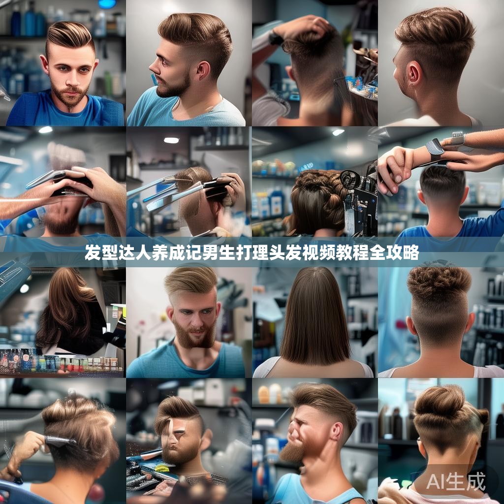 发型达人养成记男生打理头发视频教程全攻略