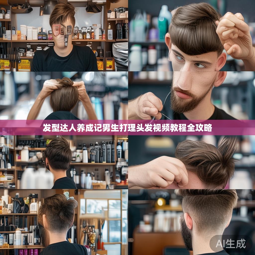 发型达人养成记男生打理头发视频教程全攻略