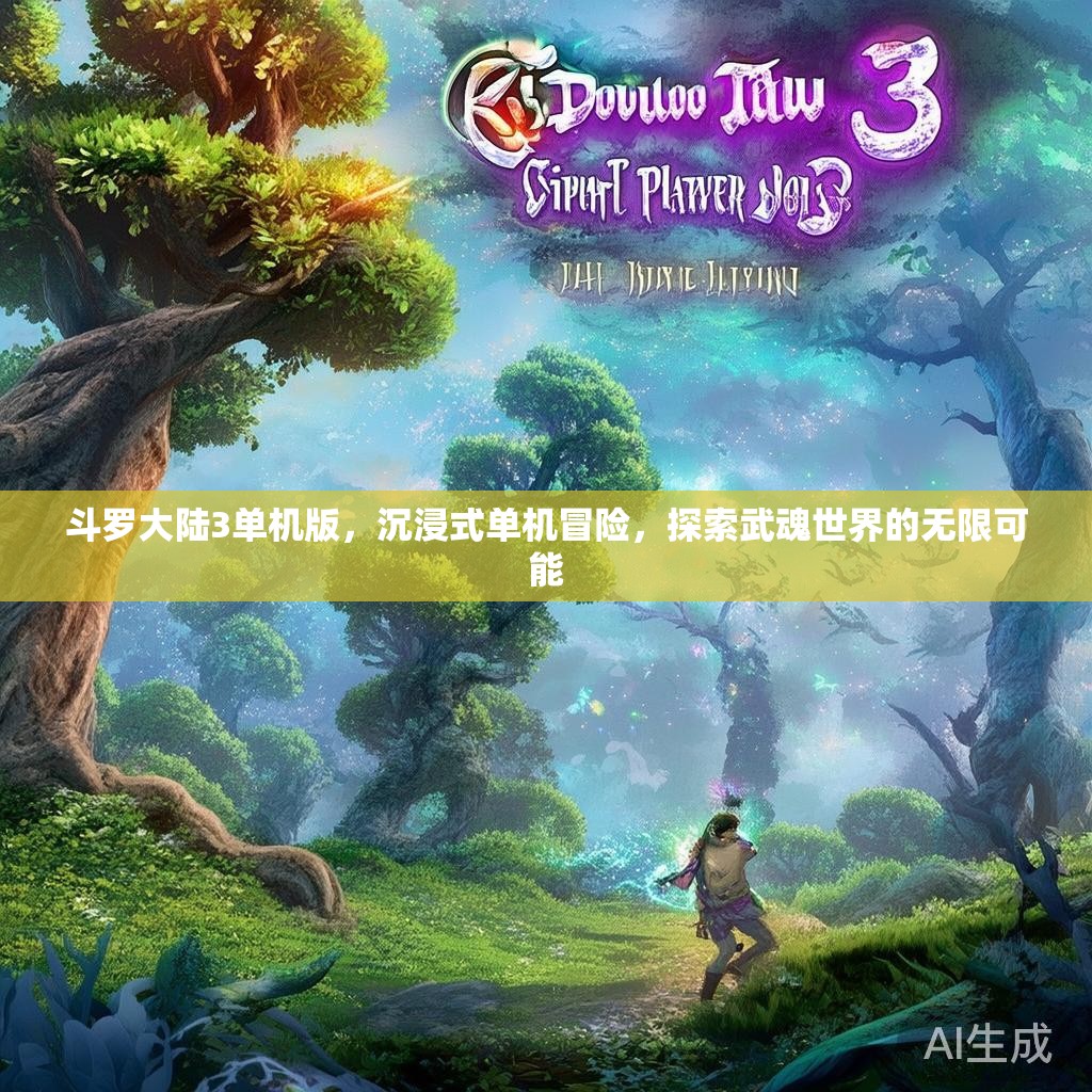 斗罗大陆3单机版，沉浸式单机冒险，探索武魂世界的无限可能