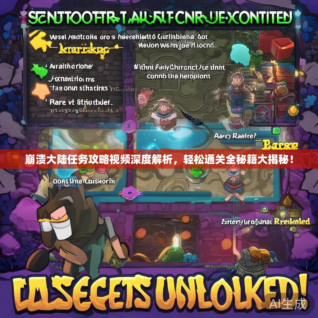 崩溃大陆任务攻略视频深度解析，轻松通关全秘籍大揭秘！