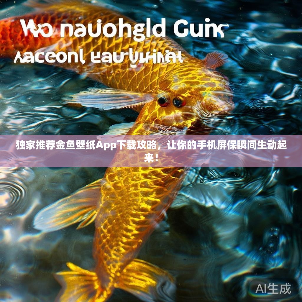 独家推荐金鱼壁纸App下载攻略,让你的手机屏保瞬间生动起来! 独家推荐金鱼壁纸App下载攻略,让你的手机屏保瞬间生动起来!