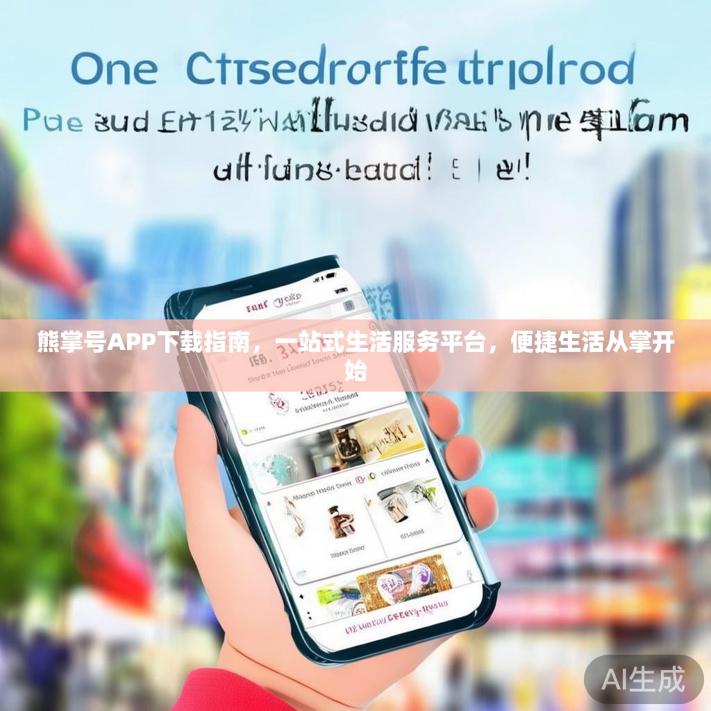 熊掌号APP下载指南，一站式生活服务平台，便捷生活从掌开始