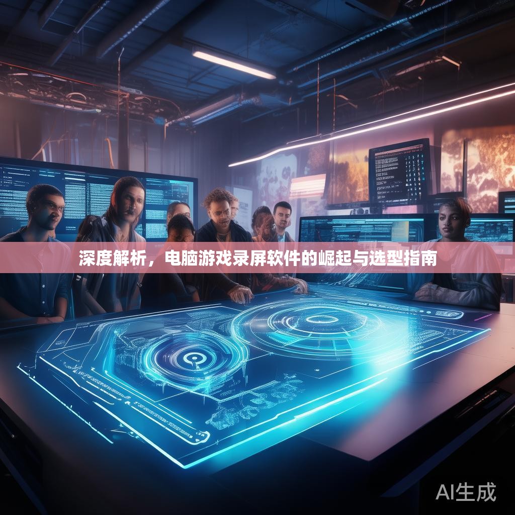 深度解析，电脑游戏录屏软件的崛起与选型指南