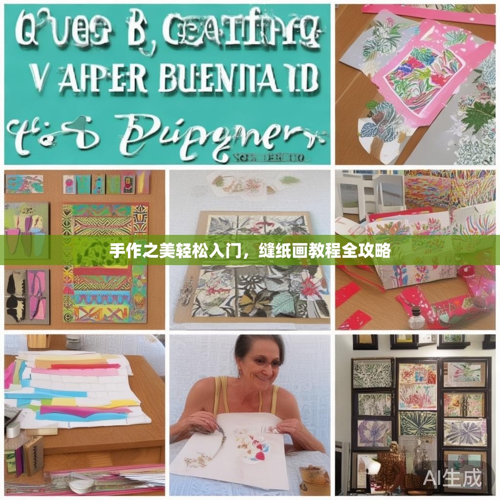 手作之美轻松入门,缝纸画教程全攻略 手作之美轻松入门,缝纸画教程全攻略