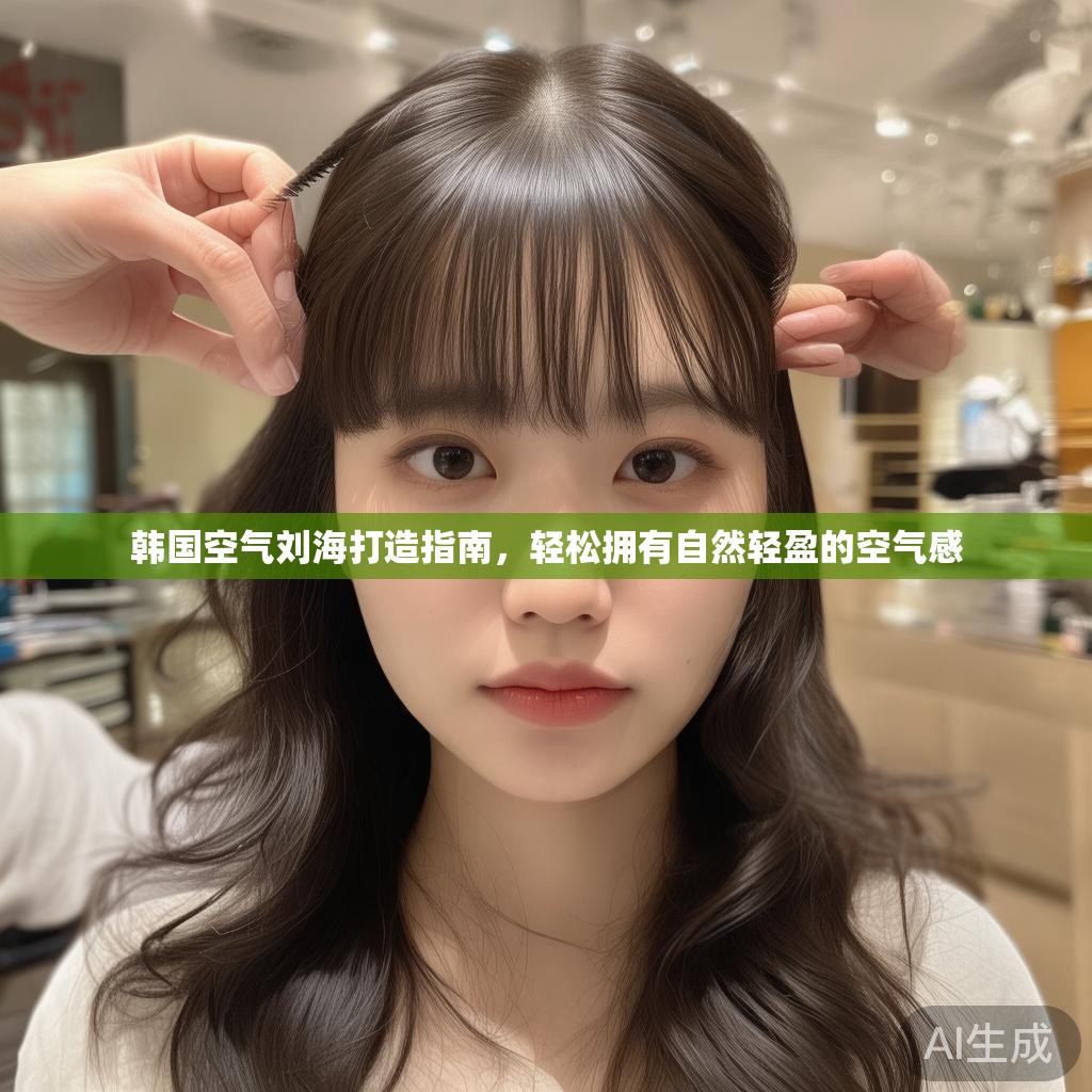 韩国空气刘海打造指南，轻松拥有自然轻盈的空气感