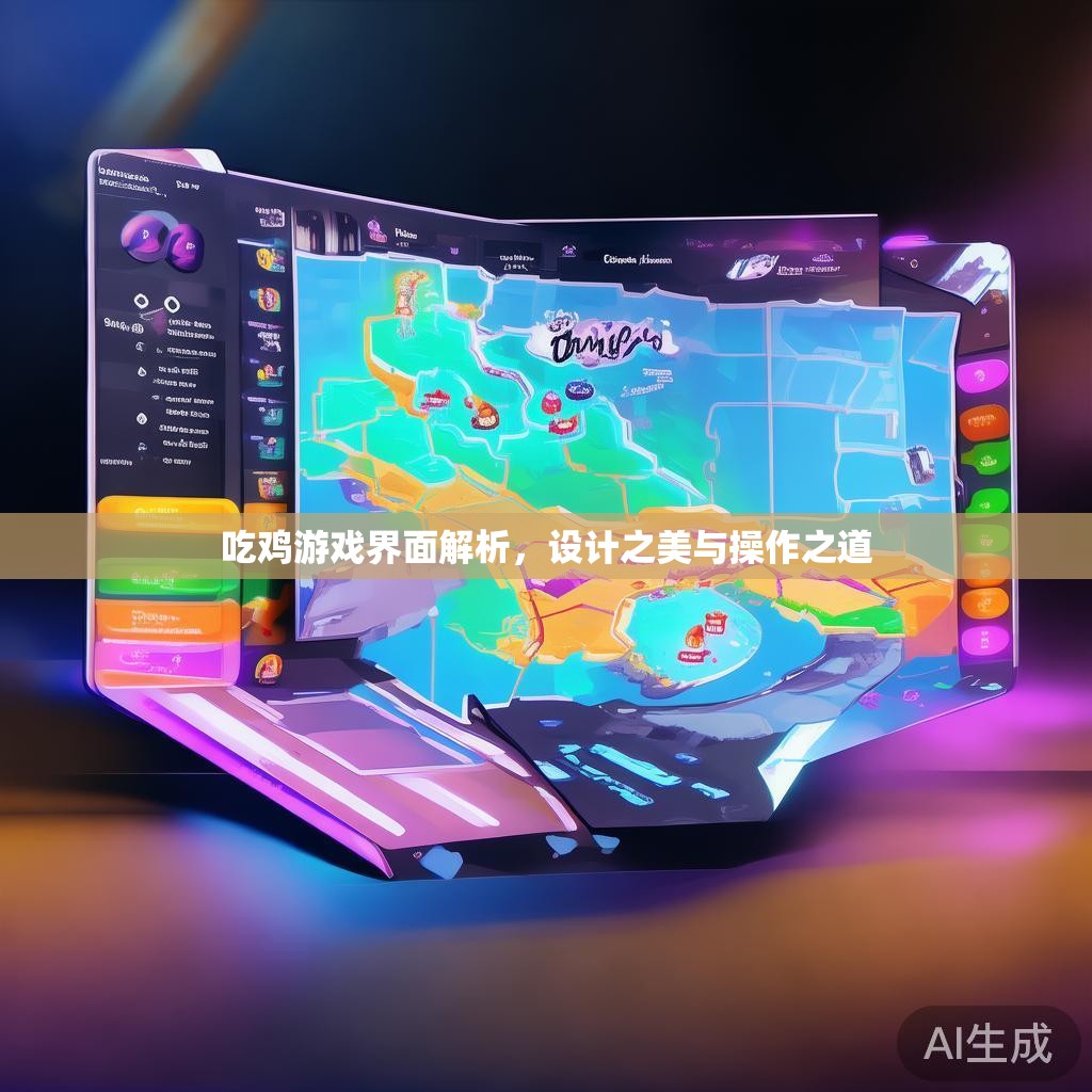 吃鸡游戏界面解析,设计之美与操作之道 吃鸡游戏界面解析,设计之美与操作之道