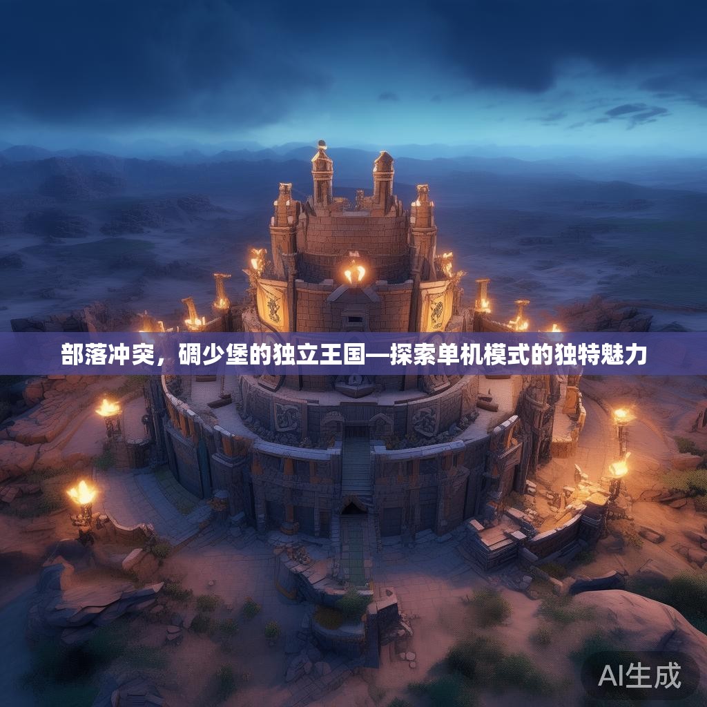 部落冲突，碉少堡的独立王国—探索单机模式的独特魅力