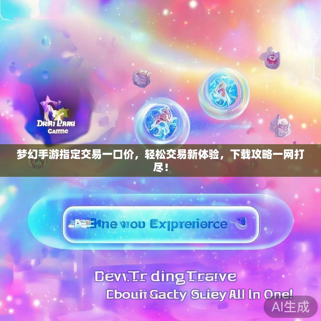 梦幻手游指定交易一口价，轻松交易新体验，下载攻略一网打尽！