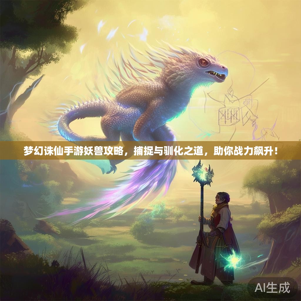 梦幻诛仙手游妖兽攻略，捕捉与驯化之道，助你战力飙升！