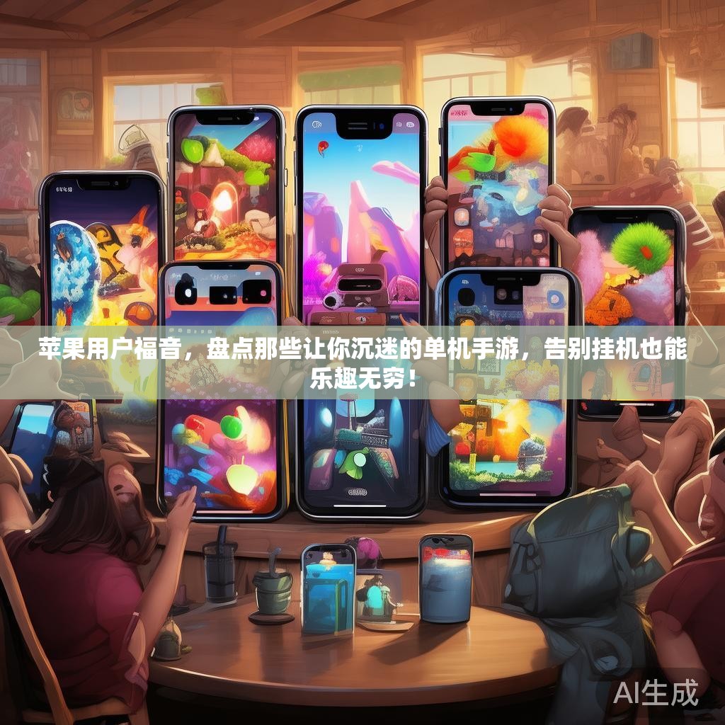 苹果用户福音，盘点那些让你沉迷的单机手游，告别挂机也能乐趣无穷！