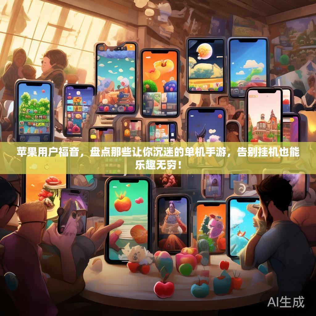 苹果用户福音，盘点那些让你沉迷的单机手游，告别挂机也能乐趣无穷！