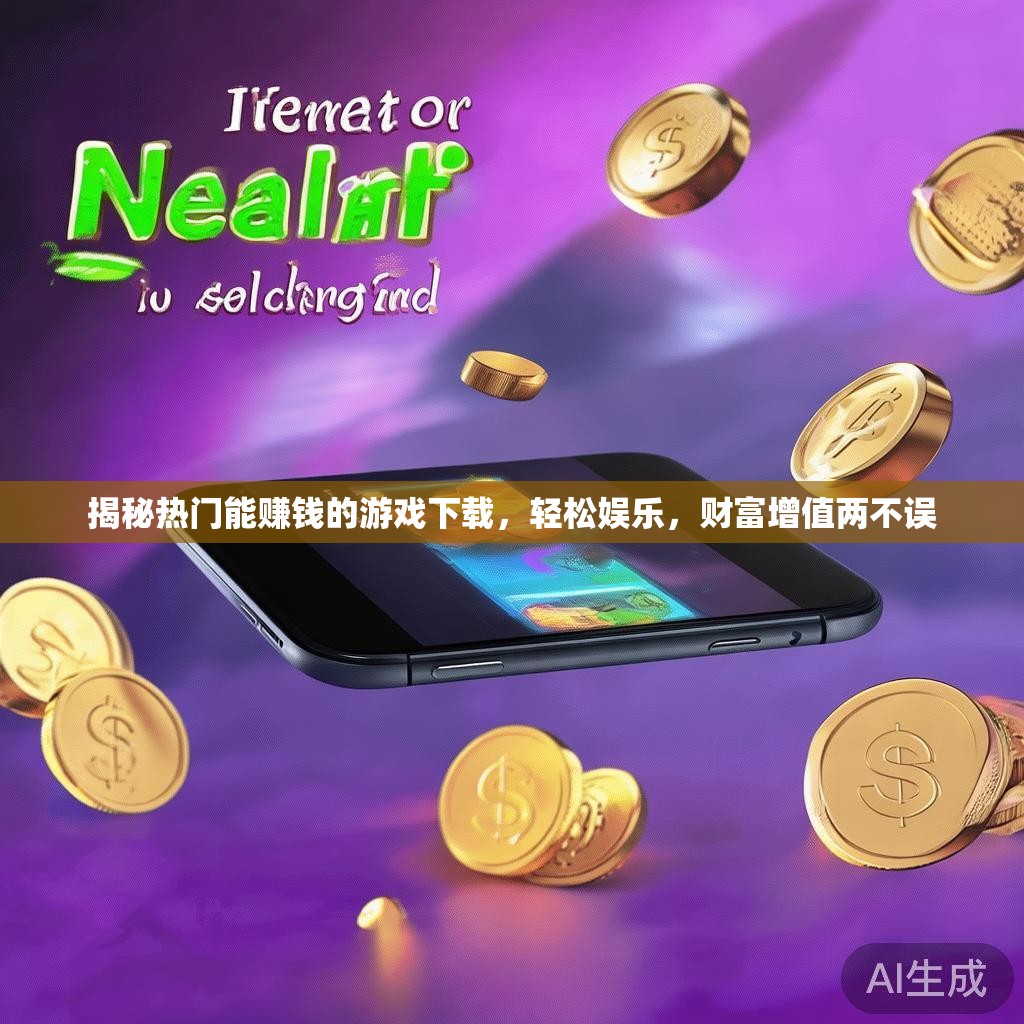 揭秘热门能赚钱的游戏下载，轻松娱乐，财富增值两不误