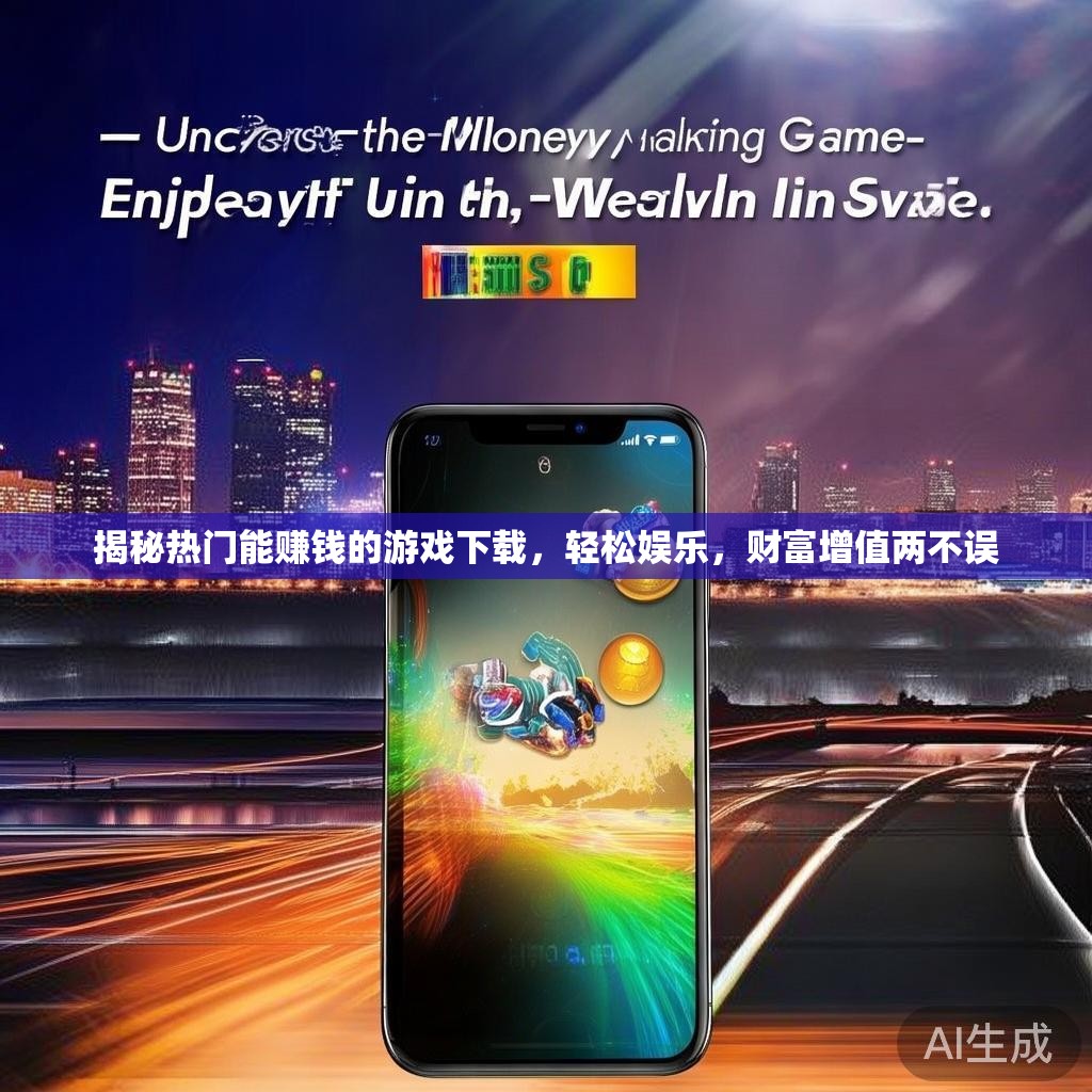 揭秘热门能赚钱的游戏下载，轻松娱乐，财富增值两不误