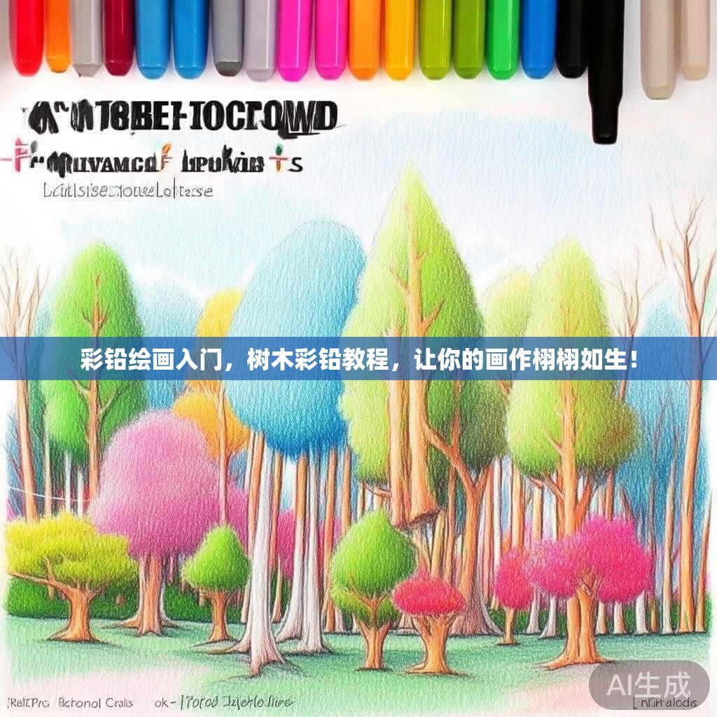 彩铅绘画入门,树木彩铅教程,让你的画作栩栩如生! 彩铅绘画入门,树木彩铅教程,让你的画作栩栩如生!