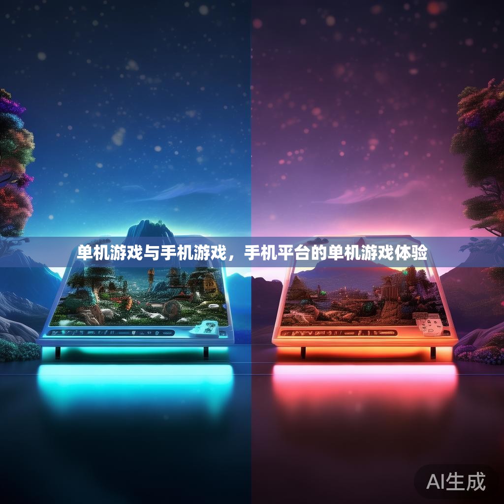 单机游戏与手机游戏，手机平台的单机游戏体验