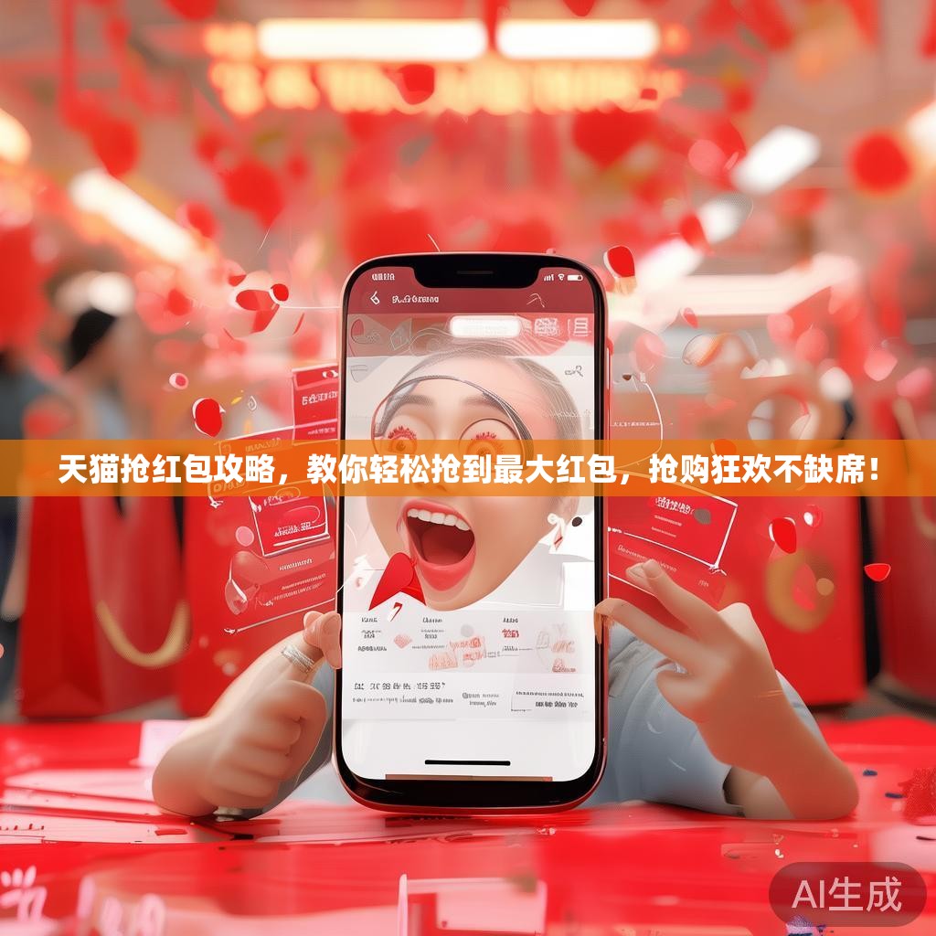 天猫抢红包攻略，教你轻松抢到最大红包，抢购狂欢不缺席！