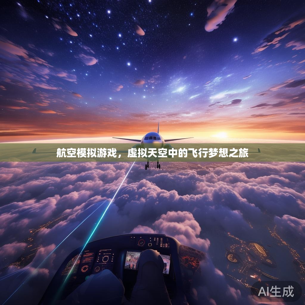 航空模拟游戏，虚拟天空中的飞行梦想之旅